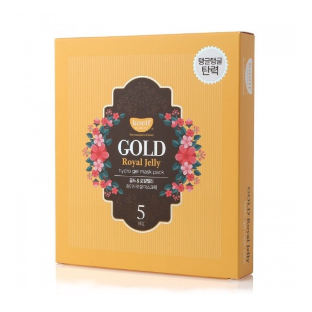 PETITFEE - Koelf Gold & Royal Jelly Mask Pack - 5stukken Top Merken Winkel